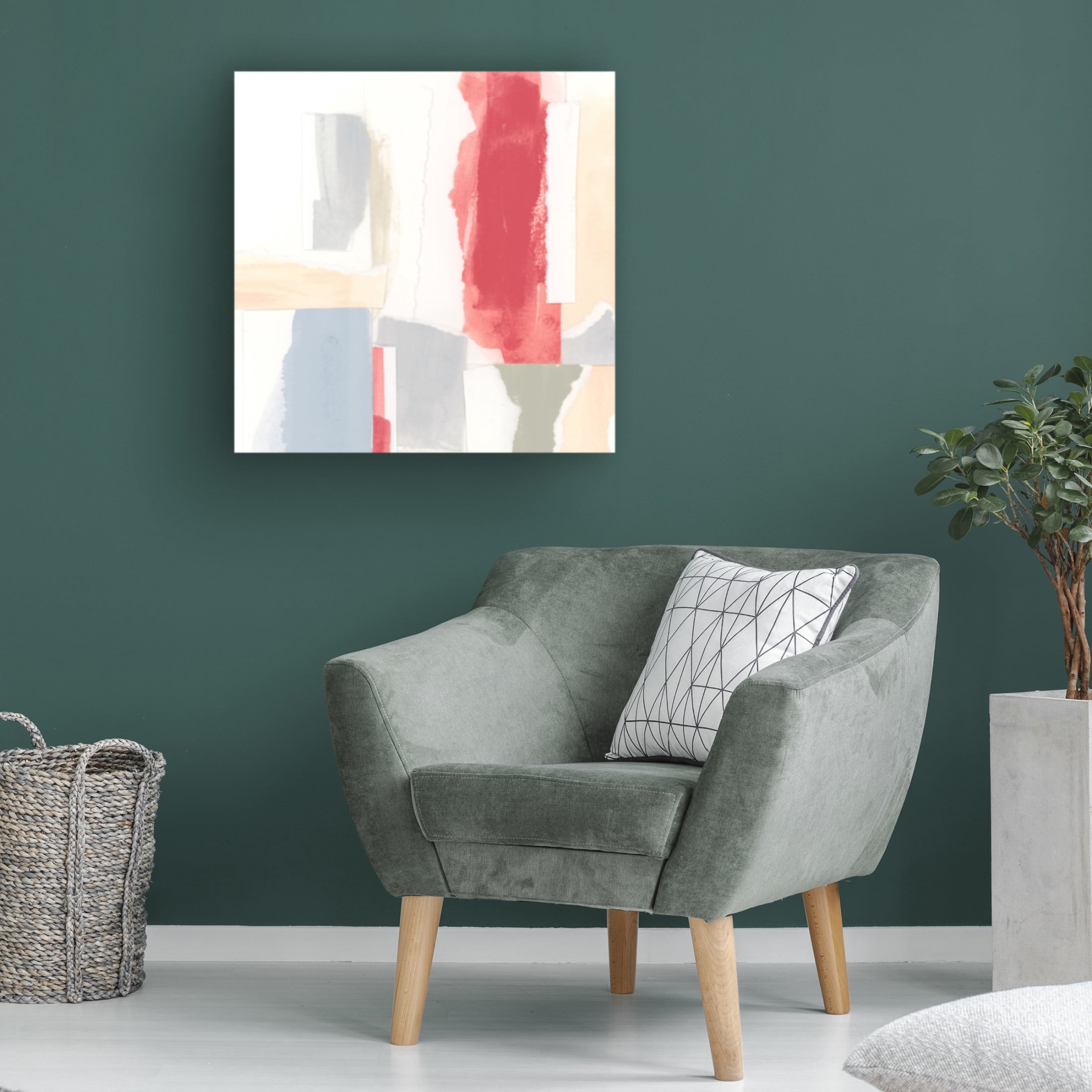 Trademark Fine Art June Erica Vess  Magenta Ignition I Canvas Wall Art