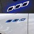thumbnail image 4 of Pegatinas decorativas para coche BRILLAR Advertencia de seguridad reflectante azul 1 unidad, 4 of 5