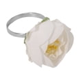 thumbnail image 2 of QIPOPIQ Chrysanthemum Charm Napkin Rings | Perfect for Weddings, Banquets, Birthdays, Mother's Day and Easter, 2 of 6