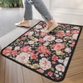 thumbnail image 4 of Pioneer Flower Floral Print Pattern Door Rugs,Washable Non Slip Door Mats Indoor,Decorative Door Mats,Entry Mat Indoor for Entrance,Bedroom,Kitchen,Bathroom,30"x17", 4 of 6