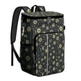 thumbnail image 1 of Sun and Moon Solar Eclipse Backpack Cooler – Leakproof Insulated Lunch Bag with Ethereal Celestial Map Pattern for Hiking & Travel, 1 of 5