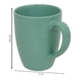 thumbnail image 3 of Taza Mainstays de Cerámica Diseño Liso Aqua 325 ml, 3 of 4