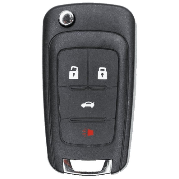 Replacement Flip Key Fob for 2011 Buick Regal FCC OHT01060512 Part Number 13504204 13500226 13504200