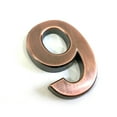 thumbnail image 2 of Wosthever Números de casa Hogar Delicado Pequeño Número de puerta Galvanoplastia Marca de puerta Accesorios de marcado de puerta Número 9 Decoración del hogar Número 9 Wosthever HA059681-10, 2 of 6
