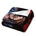 thumbnail image 3 of Chucky Horror Movie Super Soft Flannel Blanket Lightweight Air Conditioning Blanket Comfortable Quilt for Adults Kids, 3 of 8