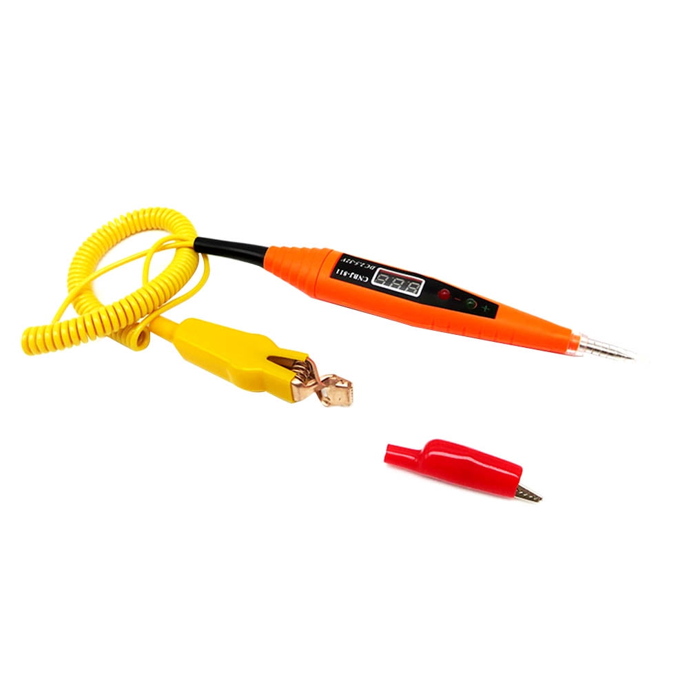 Car Electrical Circuit Test Pen Digital Display Voltage Tester Detector