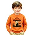 thumbnail image 4 of Gyexs Halloween Sweatshirts for Boys Crewneck Pullover, Funny Cool Printed, Trick or Treat Apparel, 4 of 4