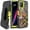 Deer, variant on ThousandGear for Revvl 6X Pro 5G, Revvl 6 Pro 5G Phone Phone Holster Phone Case with Built-in Screen Protector Swivel Belt Clip Heavy Duty Full Body Protection Shockproof Kickstand Cover (Black)