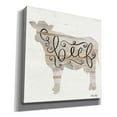 thumbnail image 2 of Epic Graffiti 'Beef in Beige' by Cindy Jacobs, Canvas Wall Art, 26"x26", 2 of 2