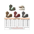 thumbnail image 2 of Difumos Women Ladies Ankle Booties Leopard Print Zip Comfort Boots Shoes, 2 of 3