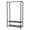 Black, variant on Coat Clothes Storage Organizer Garmen Rack Portable Closet Clothing Racks for Hanging Clothes Heavy Duty Freestanding Wardrobe Laundry with Shelves Black 11.5" D x 32" W x 72" H