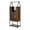 Light Hickory, variant on Furniture of America Robble Industrial Wood Wine Cabinet in Light Hickory Brown