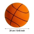 thumbnail image 3 of Silent Basketball,Upgrade Silent Basket-Ball Dribbling Indoor,Dribble Dream SIL ent Basket Ball,Foam Basketball Indoor Training Quiet Ball（9.4in）, 3 of 4