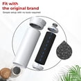thumbnail image 5 of LADYTEAPOT XWF Refrigerator Water Filter, Replacement for GE® XWF, WR17X30702, NSF 42/372 Certified, Compatible with GE® GNE27, GFE26, GDE25, GSS25, PSE25 Series Refrigerators, 1 Pack (No-chip), 5 of 7