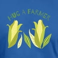 thumbnail image 3 of CafePress - Hug A Farmer T Shirt - Men's Fitted T-Shirt, 3 of 4