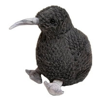 RUIG Kiwi Bird Plush Toy,Stuffed Animal Furry Kiwi Plushie Doll,Soft Fluffy Like Real Bird Hugging Toy -Cute Little Bird Kiwi Plushie as Gift for Your Kids Friends,Bird Toys for Kids &Birders