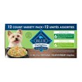thumbnail image 2 of Blue Buffalo Delights Small Breed Wet Dog Food Variety, Filet Mignon & New York Strip 500g, 2 of 9
