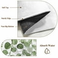 thumbnail image 6 of 2'x6' Rug Runners for Hallways Kitchen, Sage Green Eucalyptus Leaves Non Slip Entryway Beside Floor Carpet Runner, Spring Country Botanical Washable Laundry Room Bedroom Throw Rugs Mat for Family Pet, 6 of 8