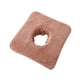 thumbnail image 4 of Toalla con orificio para la cara para mesa de , suave, resistente, cómoda, ligera, reutilizable, toalla de para salones de belleza y spas Café ligero, 4 of 9