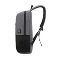 thumbnail image 3 of untoiry 14inch Computer Bag Universal PC Accessory Solid Color USB Port Zipper Laptop Backpack Laptops Holders Computers Accessories Black, 3 of 9