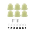 thumbnail image 2 of Botón de Clavija de Afinación de Guitarra, 6 Piezas Clavijas de Afinación Cabezales de Máquina Botones Acrílicos Accesorio de Instrumento Musical Para Guitarra, 2 of 7