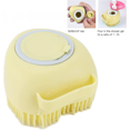 thumbnail image 3 of 2pc Pet Bath Brush, Soft Silicone Dog Cat Massage Brush With Soap And Shampoo Dispenser For Long Short Haired Dogs Cats, 3 of 5