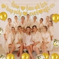 thumbnail image 5 of Gold Engagement Party Decorations, Gold Wedding Party Balloons Love Laughter and Happily Ever After Glitter Banner Decor for Bride-to-be Bridal Shower Bachelorette Party Supplies, 5 of 7