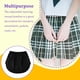thumbnail image 4 of Qarigey Extensor de camisa Blusa con cola Enagua desmontable Dobladillo Dobladillo ajustable Vestidos negro METRO, 4 of 6
