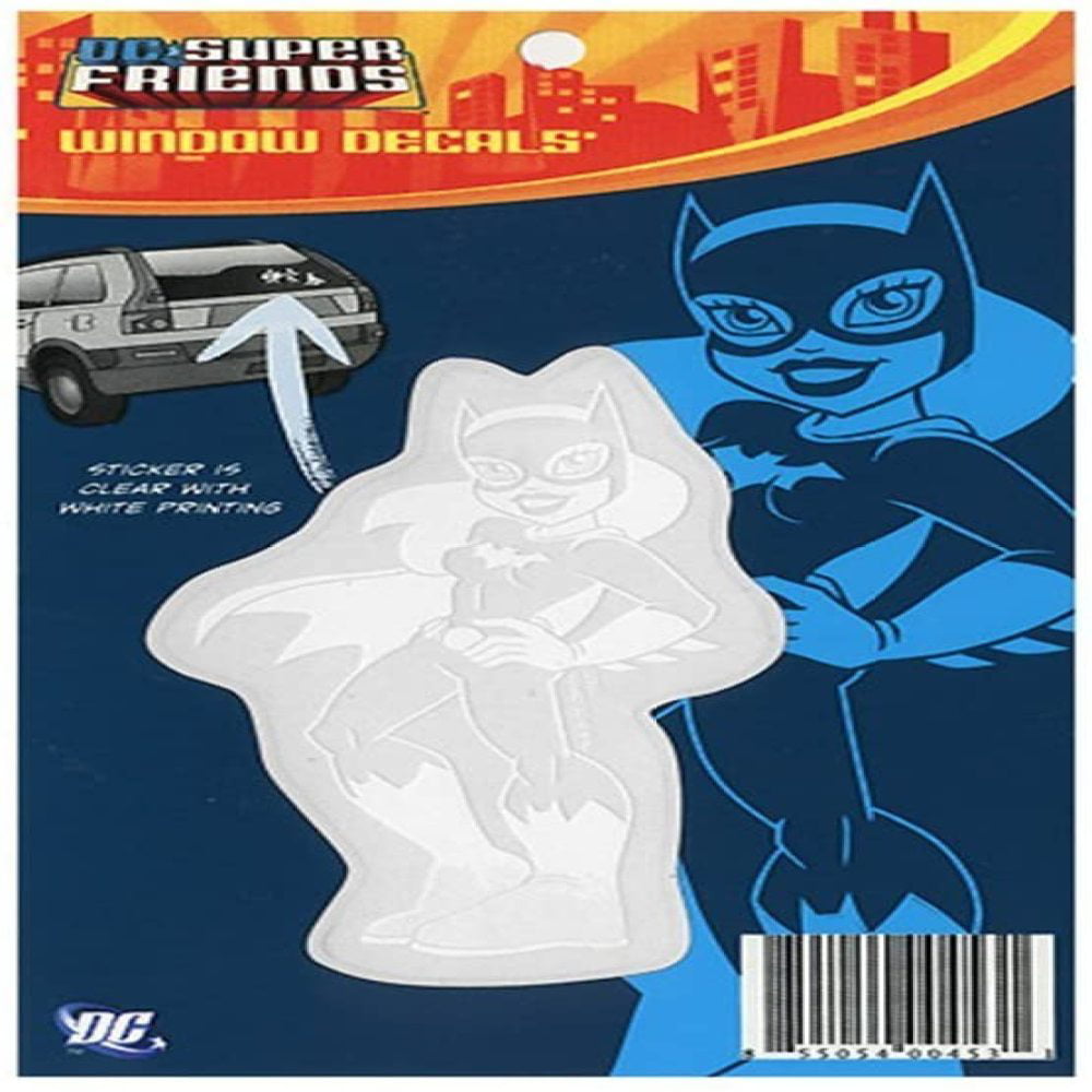 DC Comics Super Friends Batgirl Car Window Sticker Decal Family