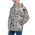 thumbnail image 2 of Kdxio Leopard And Zebra Pattern Kids Boys Girls Zip Up Hoodie 3D Printed Hooded Sweatshirt Hoody Coat with Pocket 7-12 Y-Small, 2 of 6