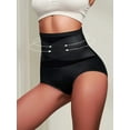 thumbnail image 5 of High-Waisted Body Shaper Underwear for Women, Featuring Tummy Control, Seamless Design, And Available in a Pack of Four., 5 of 8