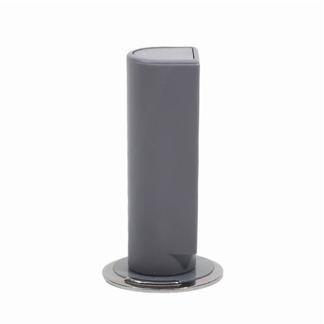 Butée de Porte Magnétique, Support de Porte Sans Perçage en Acier Inoxydable Noir pour Quincaillerie de Porte à la Maison