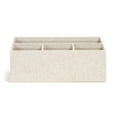 thumbnail image 2 of U Brands Two-Tier Desk Storage Boxes, Beige Linen, Adults, Teens and Tweens, 5093U, 2 of 8