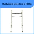 thumbnail image 2 of Medline Folding Paddle Walker – Comfortable, Maneuverable, For Injury, support suited for Adults & Seniors, 2 of 6