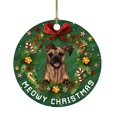 thumbnail image 2 of Xihbxyly Colgante Navideño de Perro, Divertido Adorno para Árbol de Navidad, Impresión Por Sublimación de Alta Temperatura, Decoración Navideña para Árbol, Ventana o Puerta, Regalo Festivo, 8 Cm de D, 2 of 2