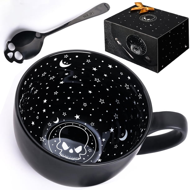 Taza De Cerámica De Gato Británico De Pelo Corto – Disfraz De Halloween, Novedad Para Café/té – Purely Home