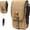 Tan, variant on Mobile Phone Holster Pouch for Hunting up to 6.7 Inch Molle Waist Bag