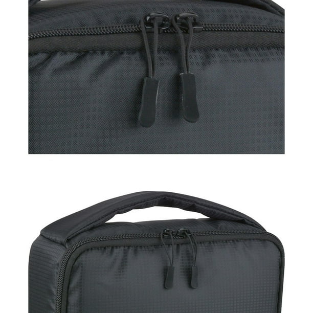 Yinanstore Durable Fishing Reel , Fishing Supplies Protective Carrying Case Handbag Fishing Reels Bag Black 33cm X 21cm X 16cm