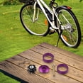 thumbnail image 2 of Bicycle Front Fork Stem Spacers Ring Gasket Set Aluminum Alloy Material Various Sizes Compatible with Road Bike, 2 of 12