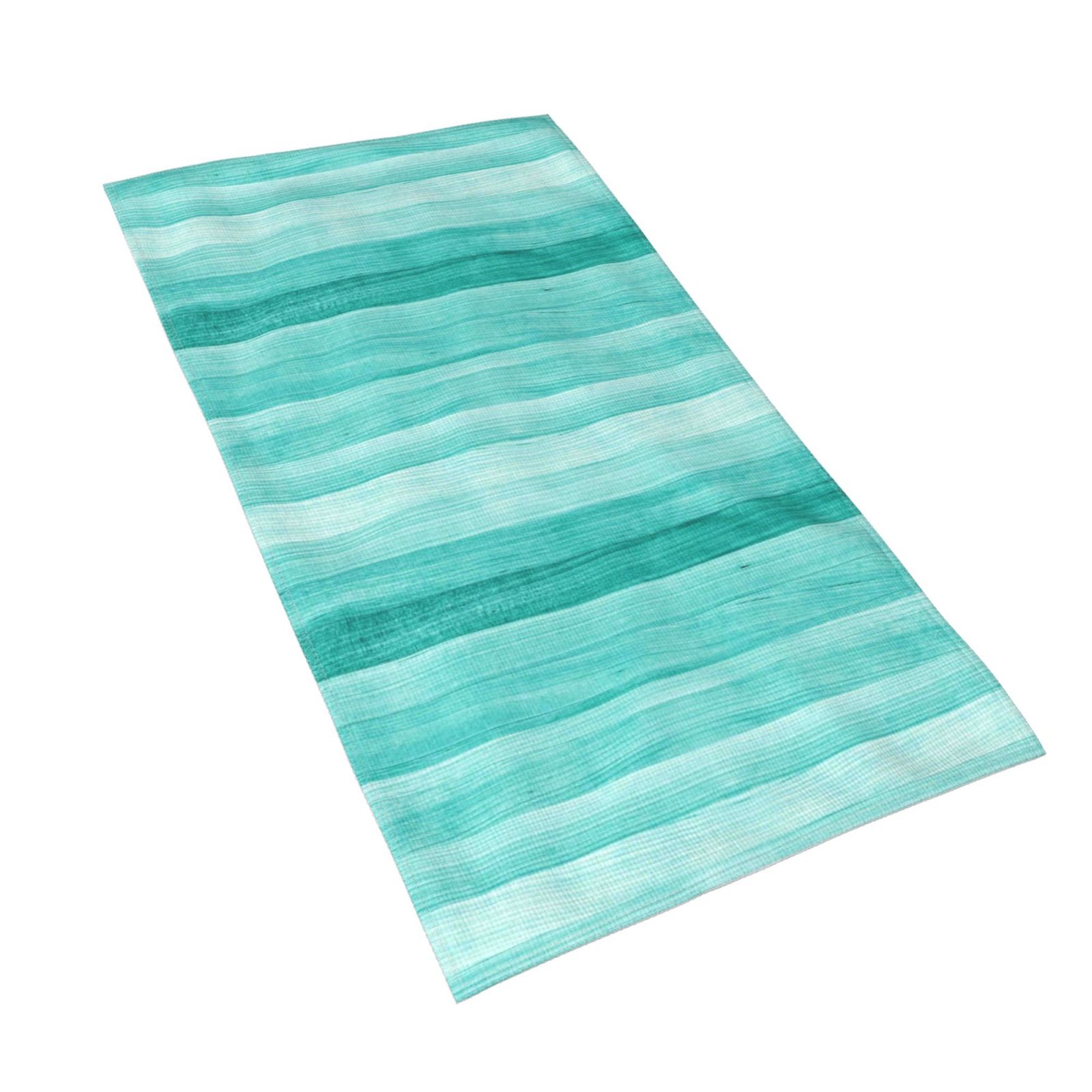 Junzan Teal Turquoise Bathroom Towels Absorbent Compact Beach
