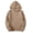 Light Brown, variant on Men's Fleece Pullover Hoodie, Casual Long Sleeve Sweatshirt, Soft Brushed Top for Streetwear, Christmas, Fall Winter Season, Lounge and Light Outdoor Activities,Black,L