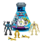 MrBeast Lab Hybrids Multi Pack, Create 2 Mix & Match Action Figures, Plus Parts of the Golden Panther Dragon, Collect 30+ Beasts, Ages 6+