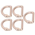 thumbnail image 4 of Anillos De Metal, Fácil Montaje Amplia Aplicación Aleación De Zinc Anillos En D De Alta Durabilidad Decoración Ideal Para Bolso Para Equipaje Para Mochila ANGGREK Otros, 4 of 8