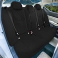 thumbnail image 2 of For Nissan Altima 2019-2023 FH Group Custom Fit Neoprene Car Seat Covers - Black Rear Bench, 2 of 5