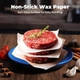 thumbnail image 3 of Fit Meal Prep [6000 Pack] 8 x 10.75" Wax Paper Sheets for Food, Interfolded Precut Deli Pop Up Grease-Proof Sandwich Paper Wraps, Waterproof for Lunch, Food Basket, Microwave Cover, BBQ, 3 of 7