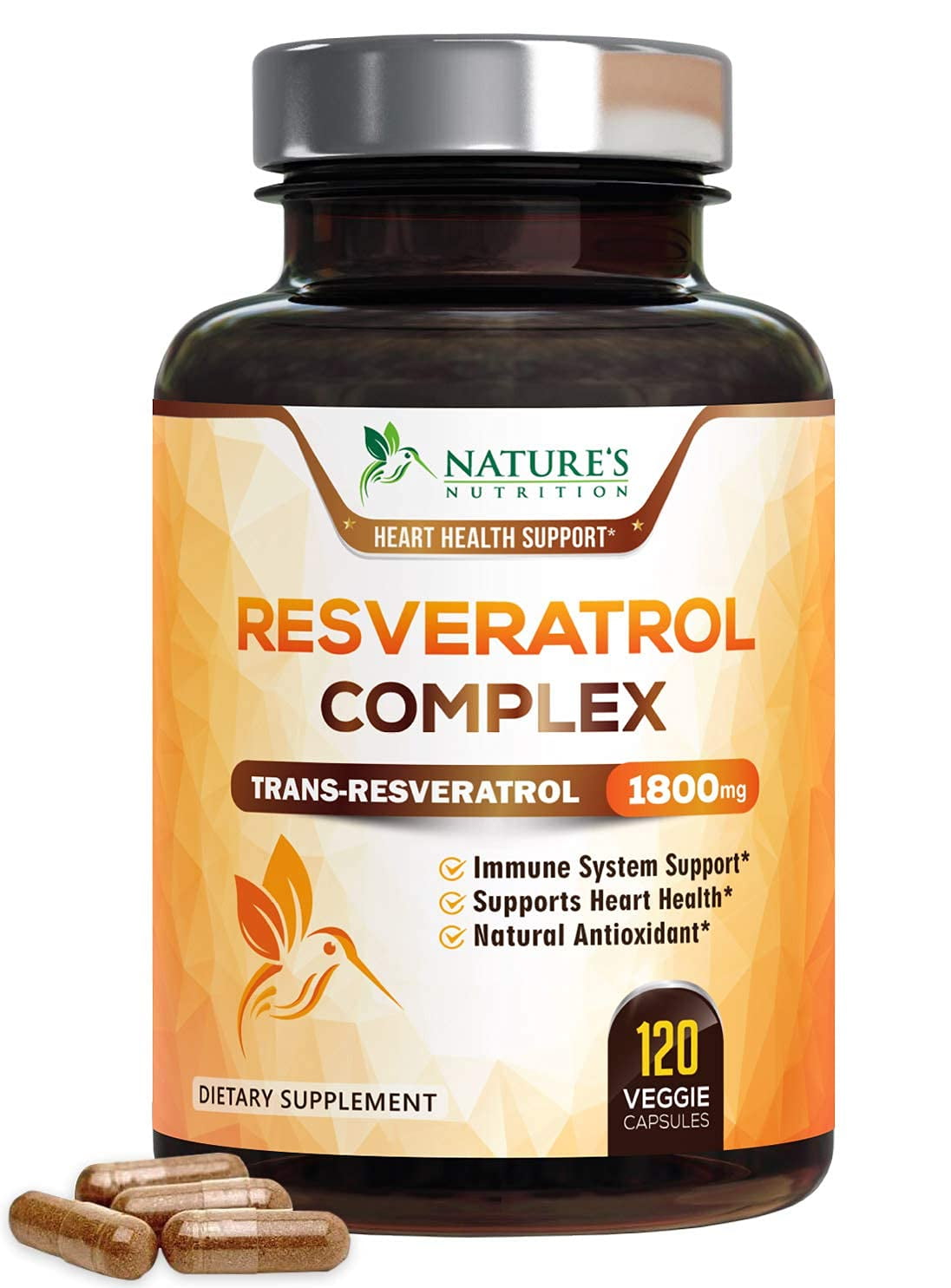 Resveratrol Extract Immune System Support 3000mg 180 Capsules Unique Antioxidant 