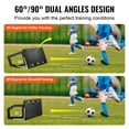 thumbnail image 3 of Vevor ZQHDBHDPE401ECPEMV0 40 x 16 in. Soccer Rebounder Board with 2 Angles Rebound, 3 of 7