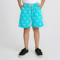 thumbnail image 1 of UANWENN Summer Boys' Medium Sized Pants With High Waist Elastic Waistband And Drawstring Tropical Style Full Print Double Layer Loose And Comfortable Casual Shorts Boy Toddler Short Bulk Kids Shorts, 1 of 4