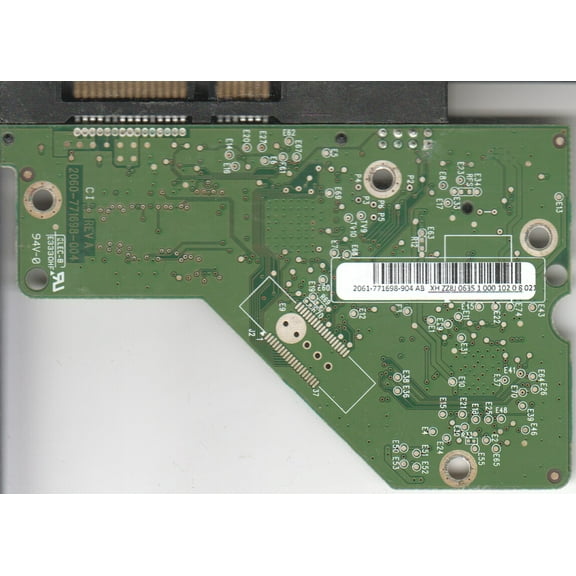 WD30EZRX-00MMMB0, 2061-771698-904 AB, WD SATA 3.5 PCB