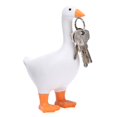 thumbnail image 2 of Goose Magnetic Key Holder Resin Goose Statue Magnetic Tool Holder Key Hook Standing Storage Rack Home Decoration  Cute Animal Figurines Keys Holder  for Keys、Glasses  Bells, 2 of 10